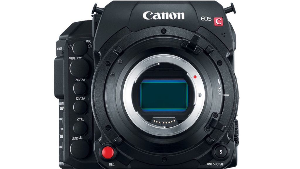 Canon’s flagship, the C700 FF