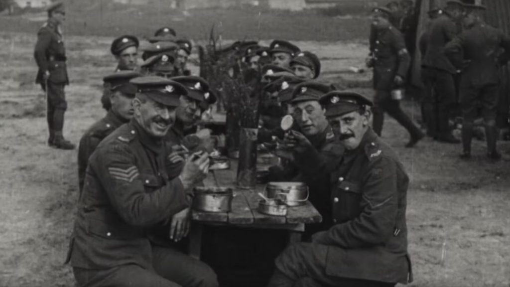 Peter Jackson film "They Shall Not Grow Old" before restoration