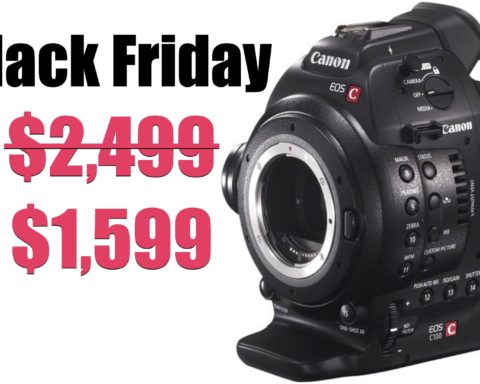 Black Friday Canon C100 Cinema Camera for Only $1599