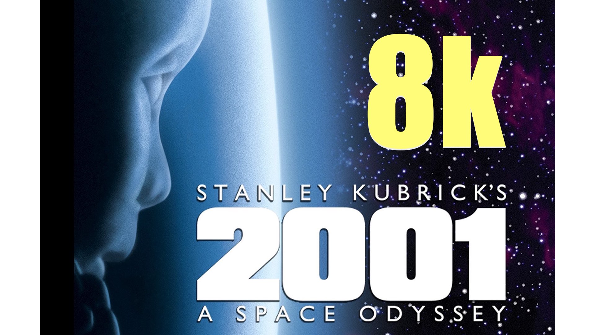 2001: A Space Odyssey in 8K broadcast