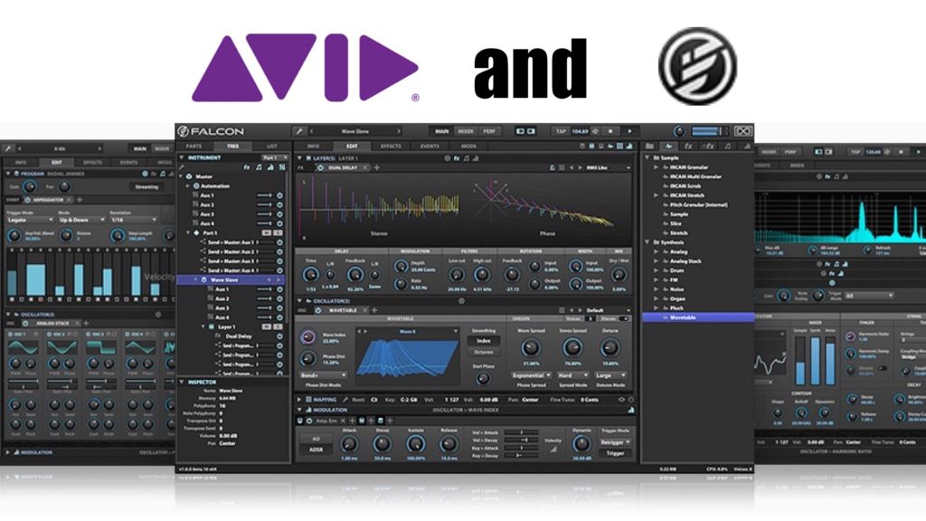 Avid Pro Tools and UVI Falcon