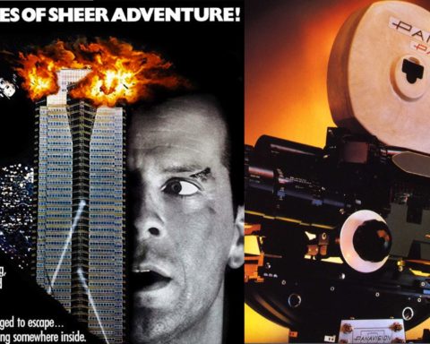 Die Hard film and the Panavision Panaflex Gold