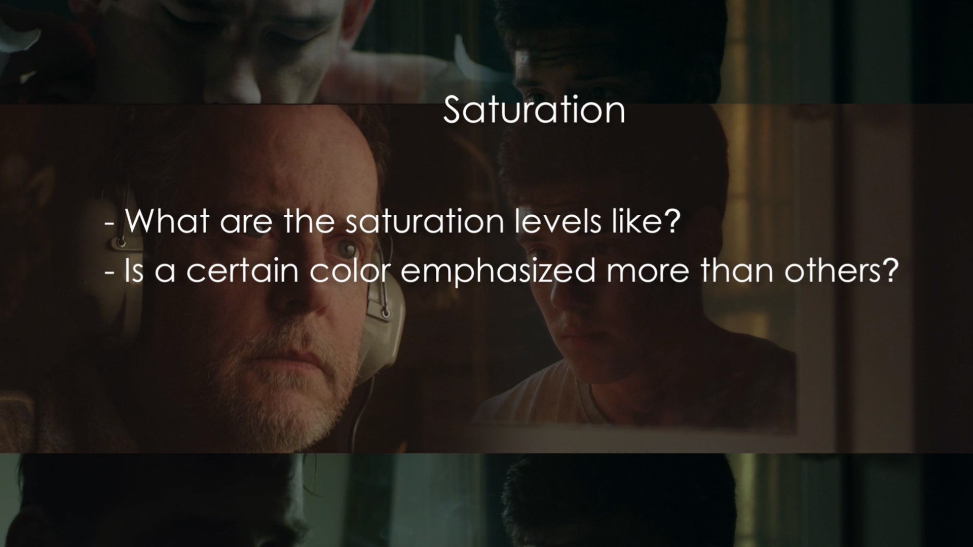 Analyzing Saturation