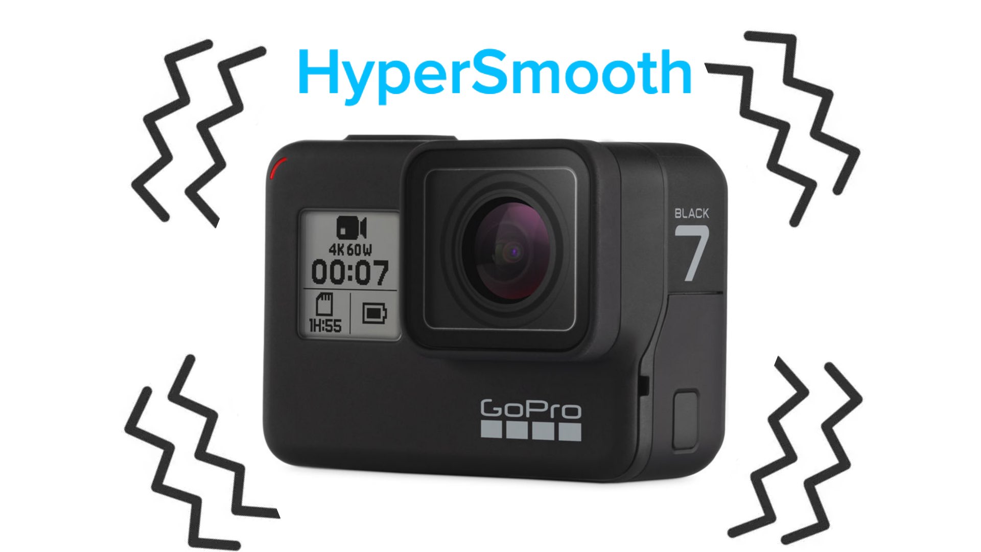GoPro HERO7 Black with HyperSmooth technology