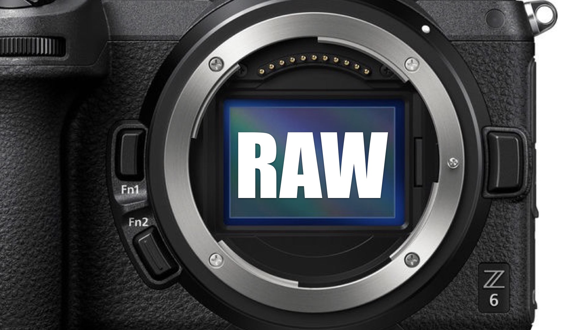 Nikon Z series shoots RAW