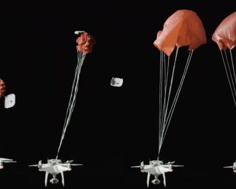 ParaZero SafeAir Parachute deployment