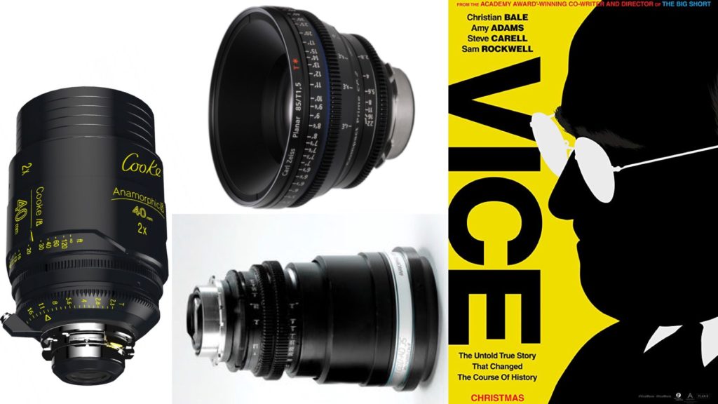 Vice- Cooke Anamorphic, Zeiss Super Speed, Todd AO Anamorphic