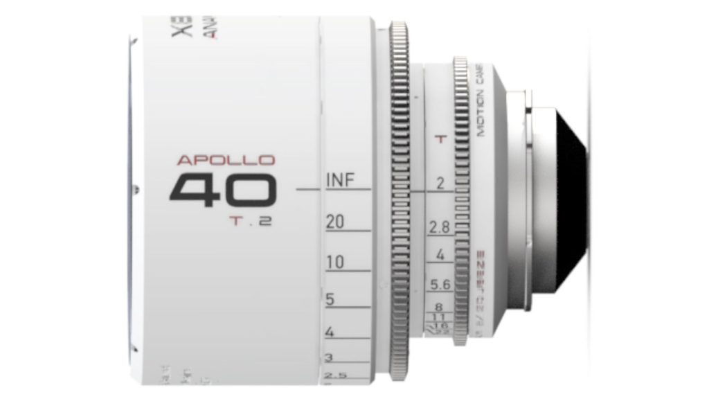 Xelmus Apollo Anamorphic lens 40mm T2 