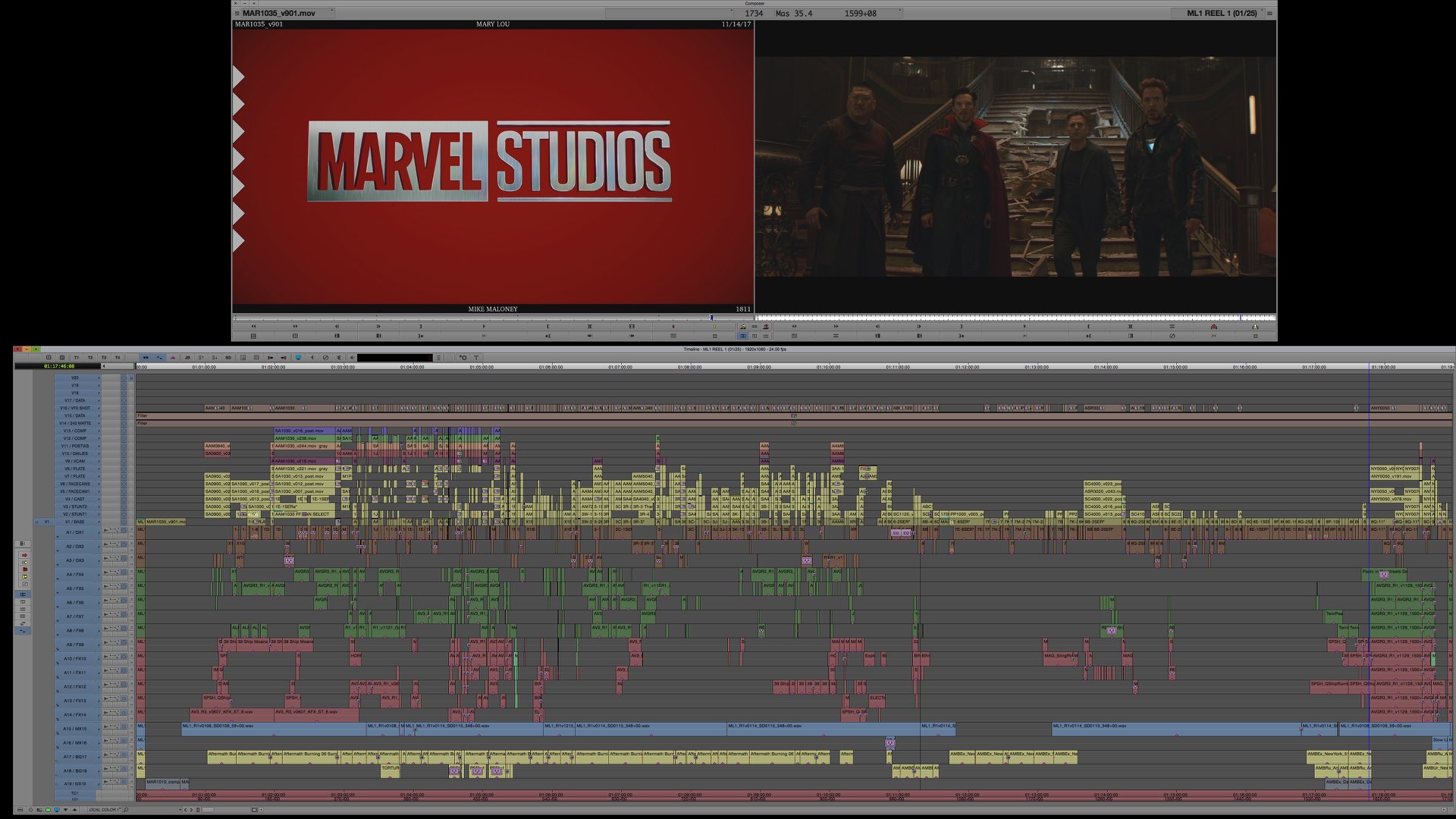 Avengers Infinity War's Timeline: 40 Layers of Marvel - Y.M.Cinema - News &  Insights on Digital Cinema