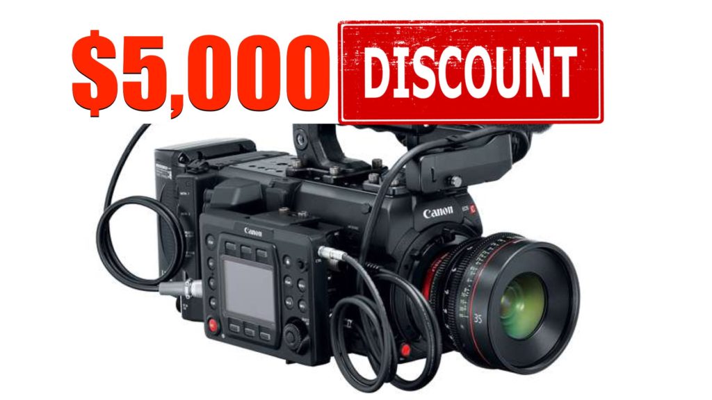 Canon C700 official sale