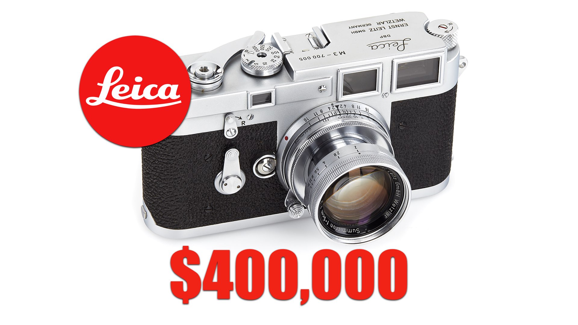 Rare Leica for $400,000