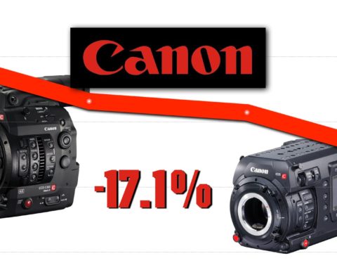 Canon Cinema Business shows 17% Drop in Sales