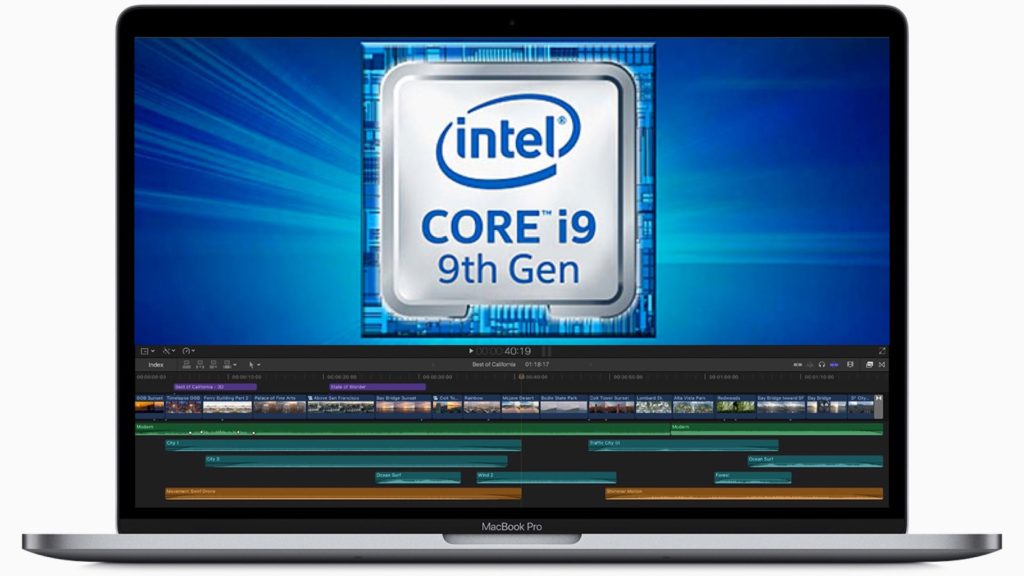 MacBook Pro with Intel Core i9 Eight-Core