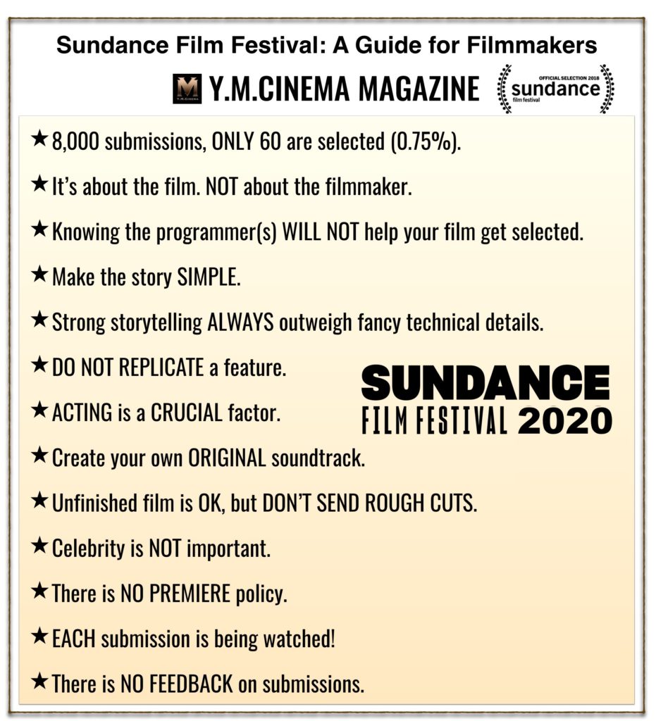 Sundance Film Festival: A Guide for Filmmakers