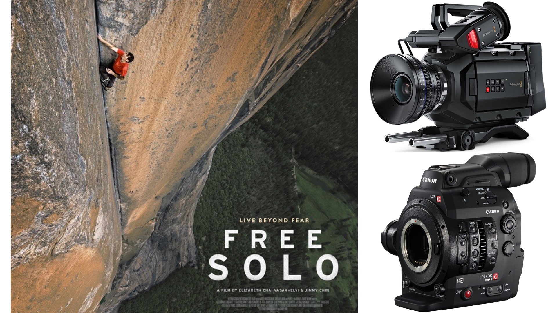 The cameras behind multiple awards winner: Free Solo