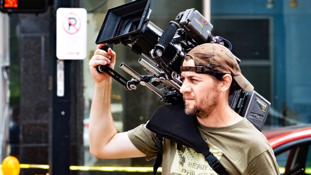 Cinematographer Brandon Cox. Photo by Brian Douglas. 