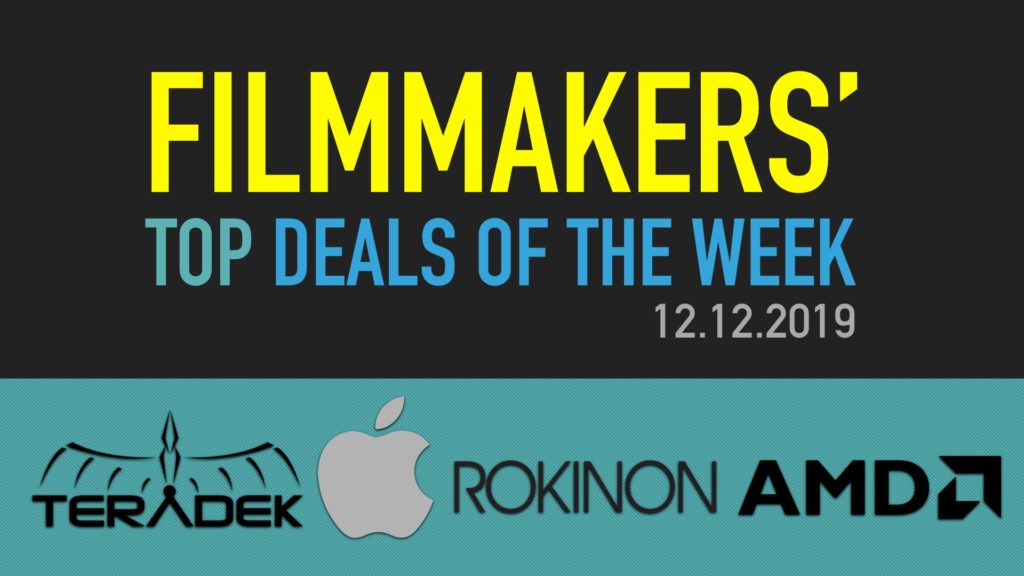 Filmmakers’ top deals of the week. 12.12.2019