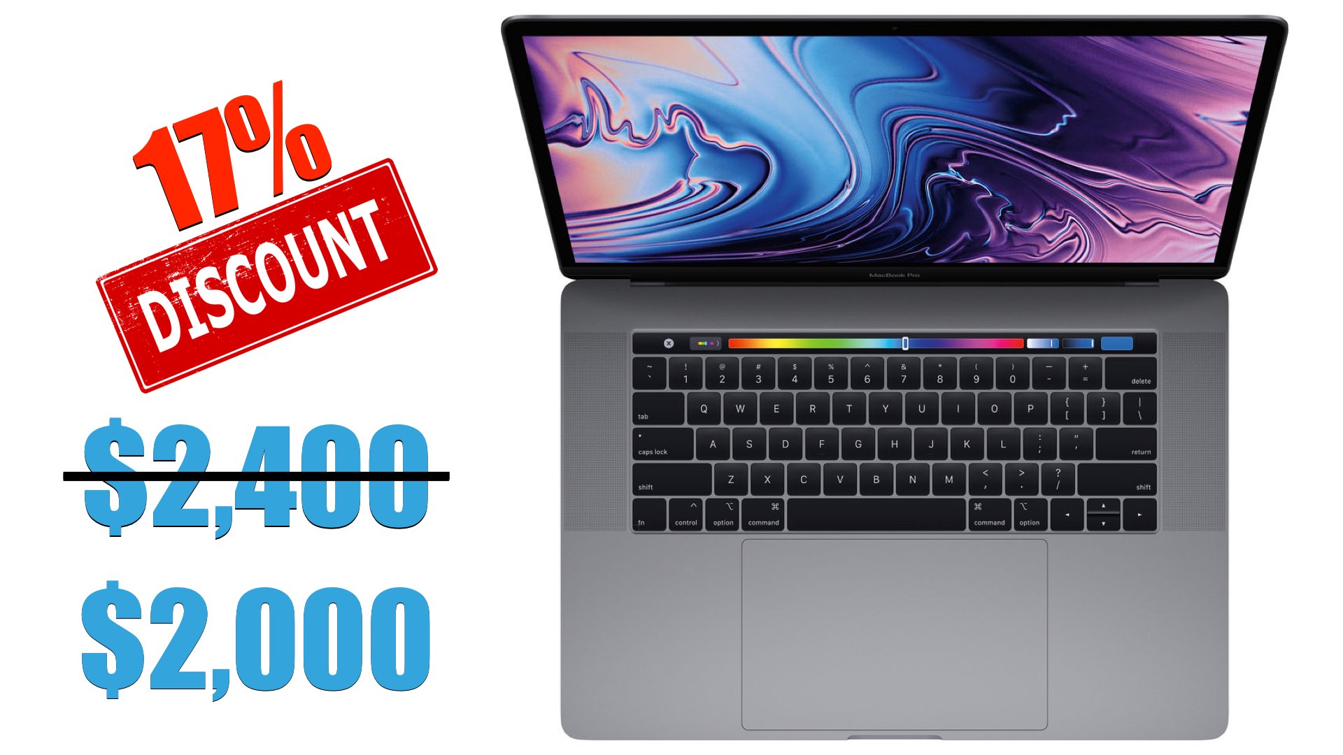 Apple 15.4" MacBook Pro with Touch Bar (Mid 2019)
