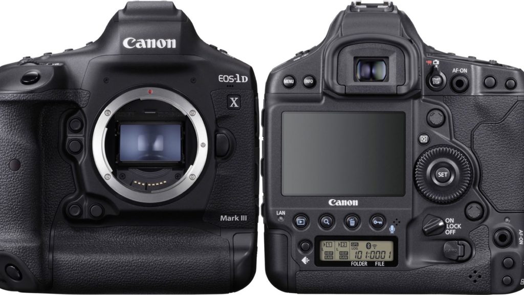 The Canon EOS-1D X Mark III DSLR