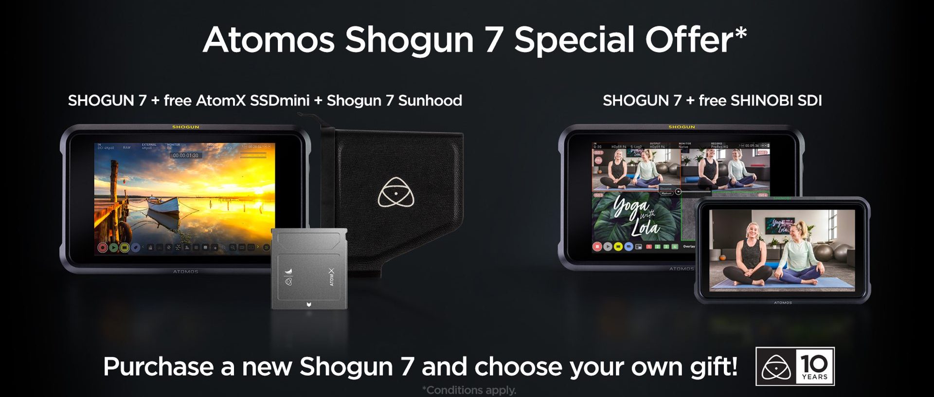 Shogun 7 special offer. Picture: Atomos
