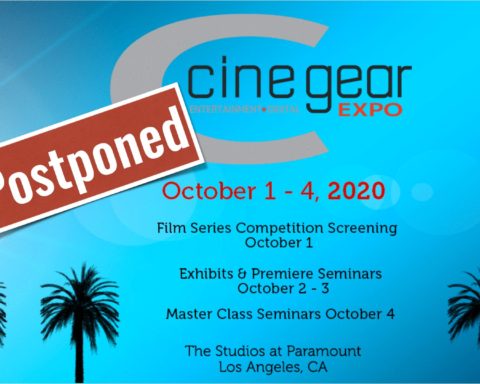 Cine Gear Expo new dates