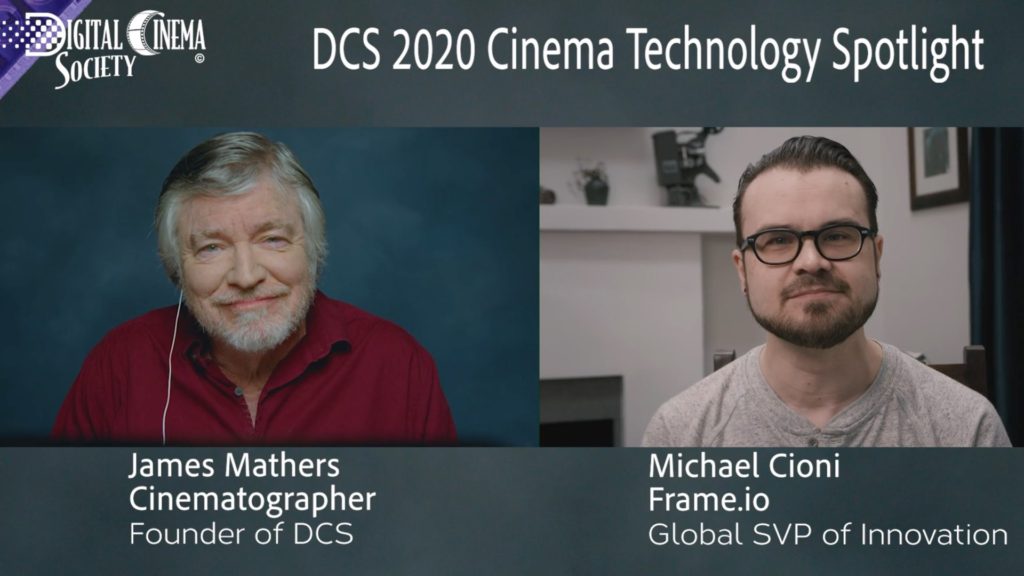 2020 Cinema Technology Spotlight Series with Frame.io