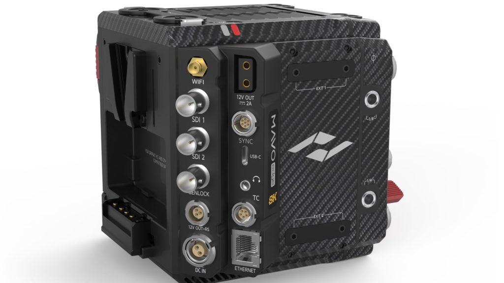Kinefinity Edge Dual independent SDI outputs and timecode sync ports