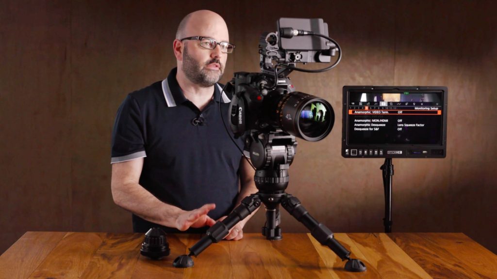 MZed course: Canon C500 MkII Camera Primer: Anamorphic settings and shooting