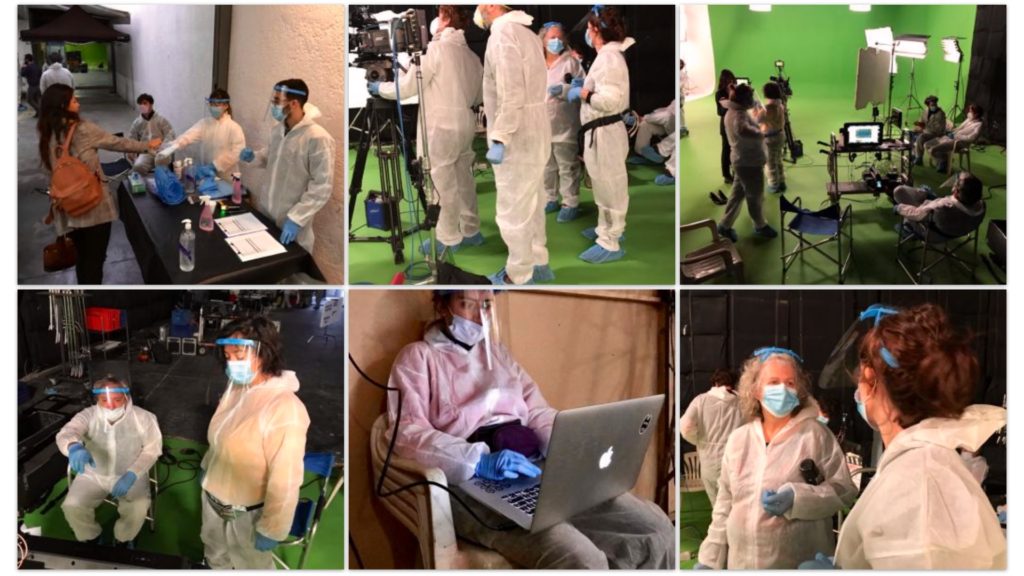 Filmmaking during Coronavirus. Picture: Marote 