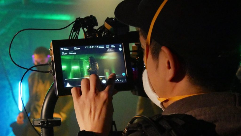 Cyberpunk 2077 Fan Film: Phoenix Program - Behind the scenes. Operating the URSA Mini pro G2