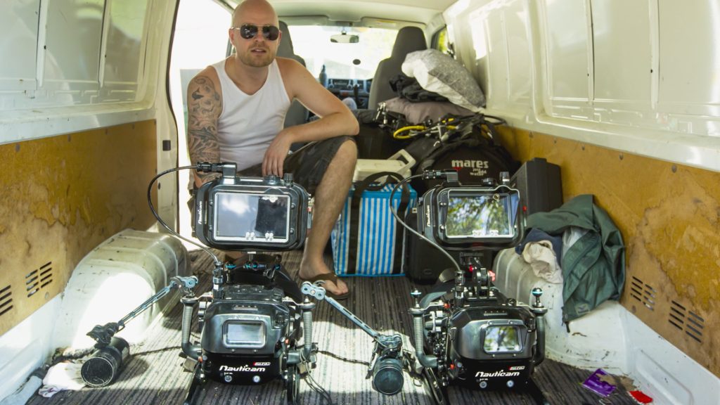 Underwater cinematographer David Diley