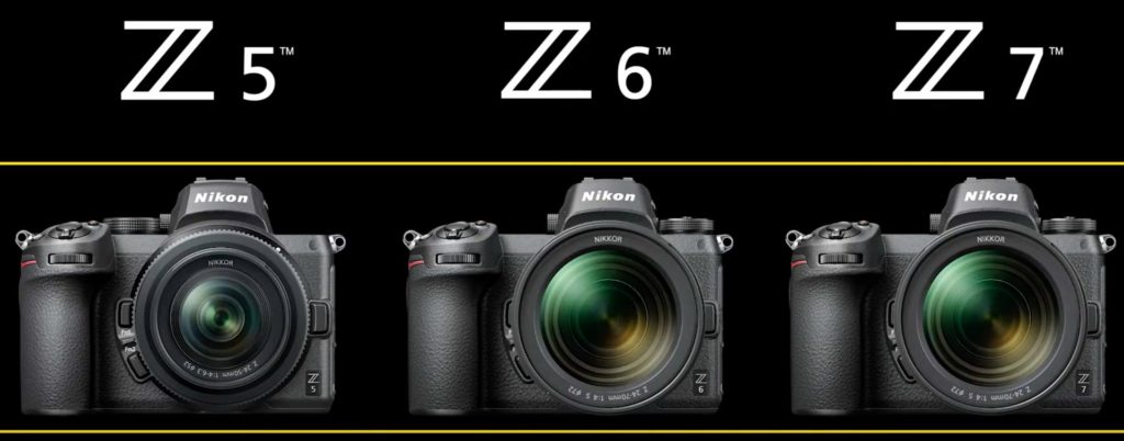 Nikon Z 5, Z 6 and Z 7
