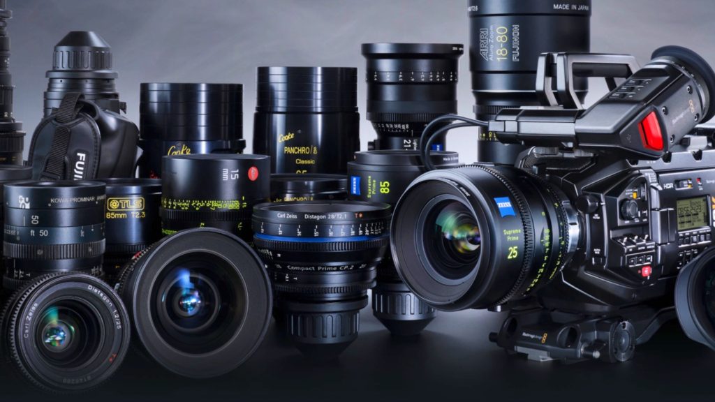 URSA Mini Pro 12K Interchangeable Lens Mounts