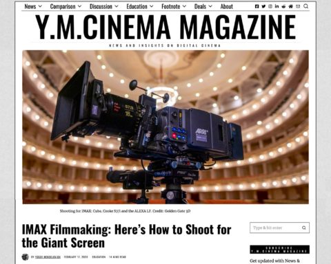 Y.M.Cinema Magazine: New design