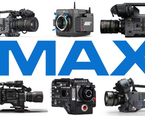 The certified cameras: "Filmed In IMAX" program