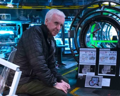 James Cameron on the set of the Avatar sequels: Picture: Avatar Twitter
