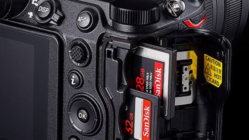 Nikon Z 6II and Z 7II dual card slots