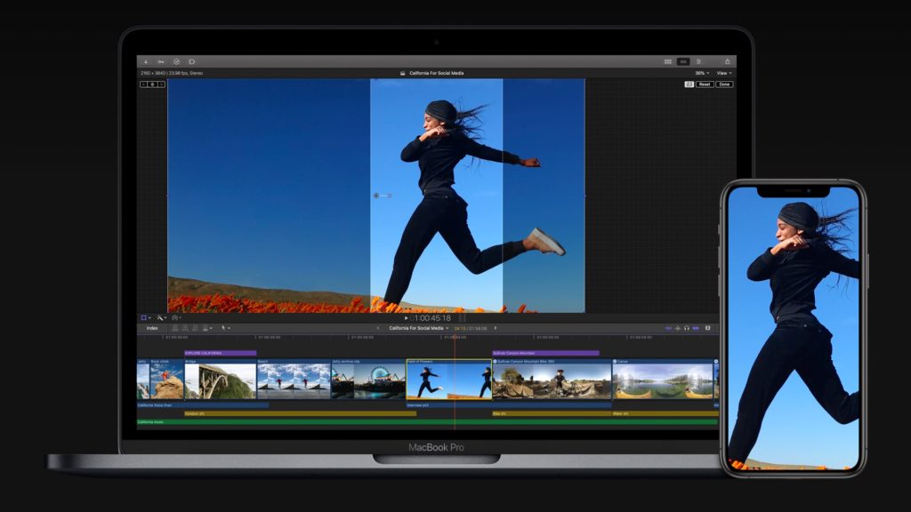 Apple FCPX 10.5: Accelerated machine learning analysis for Smart Conform