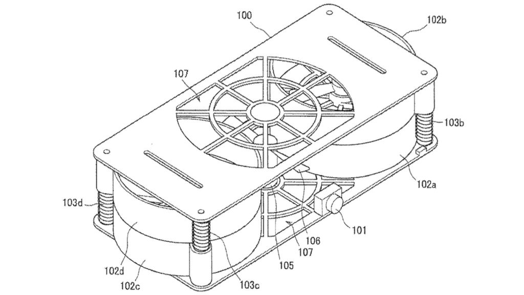 Sony patent: Flying Camera and a System