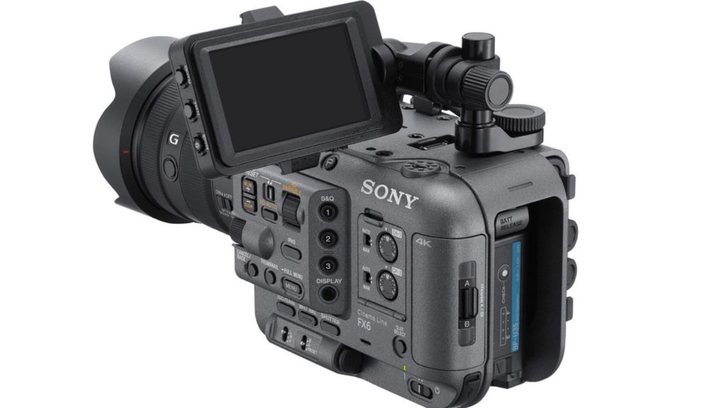 Sony FX6: Compact form factor