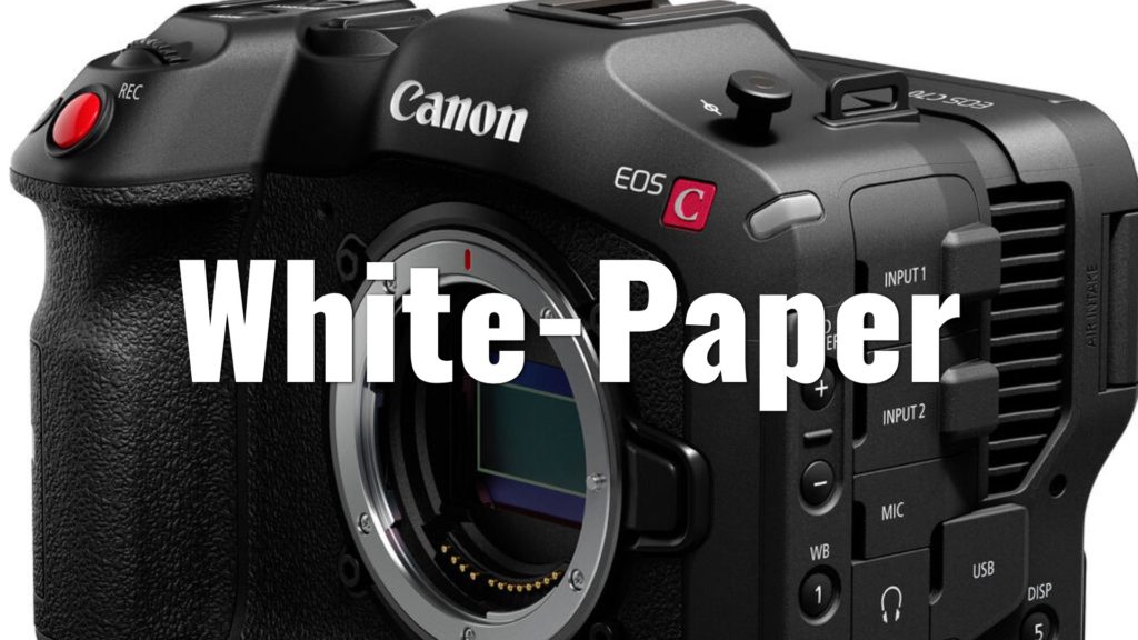 Canon Publishes the EOS C70 Cinema Camera White Paper