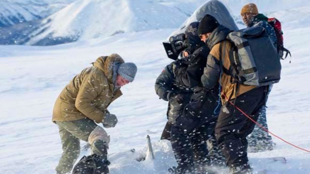 The Grey BTS. Shooting on extreme conditions