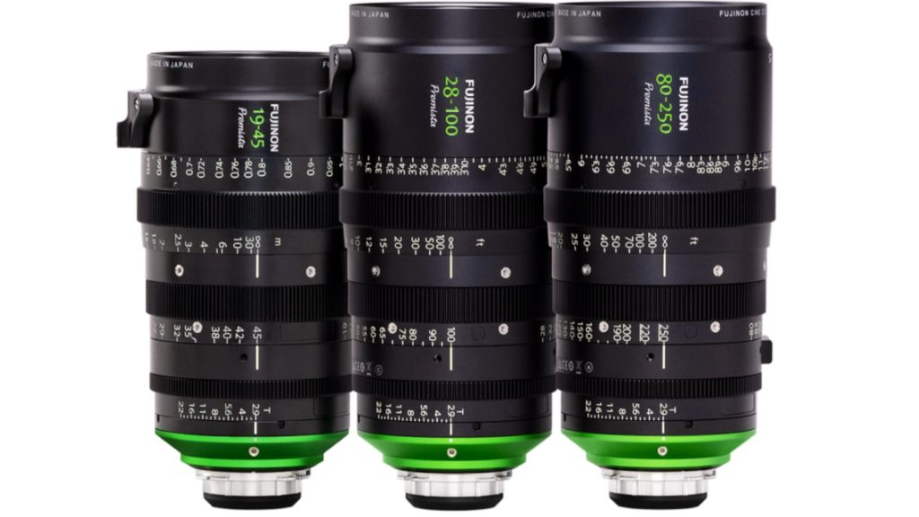 The Fujinon Premista large format zoom lenses