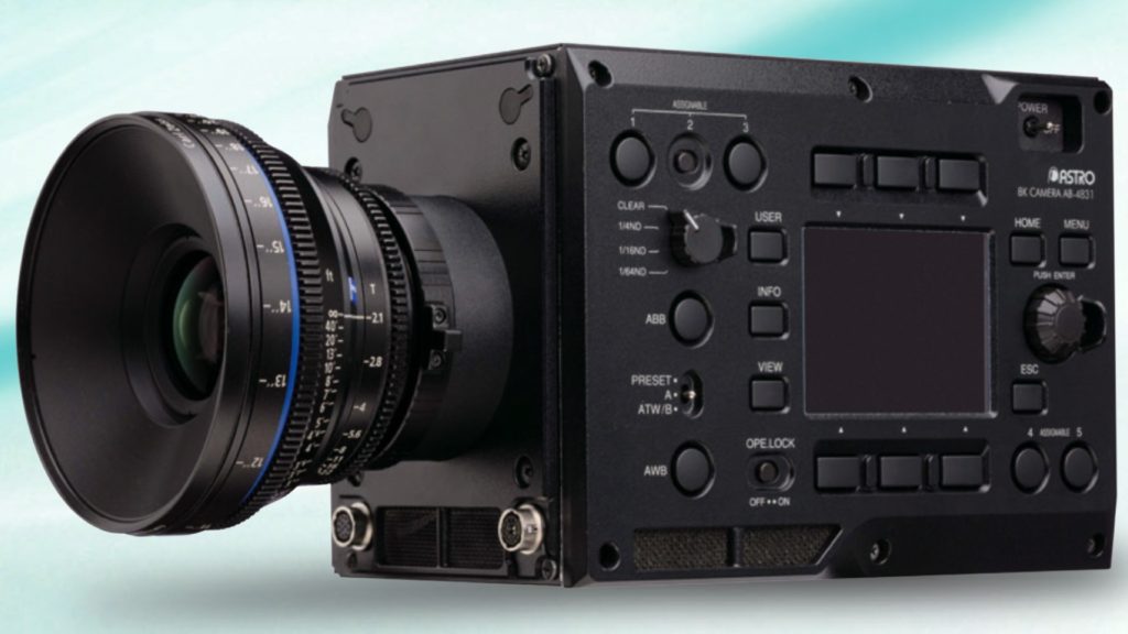 The Astro Design 8K 60 FPS Global Shutter camera: AB-4831