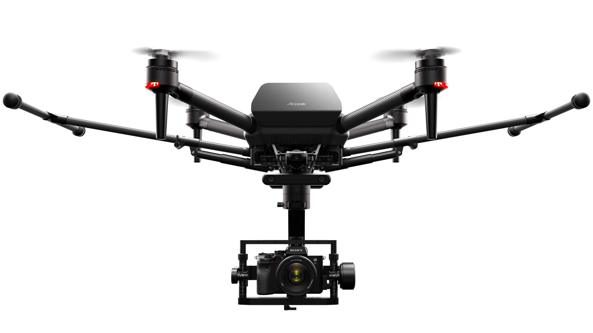 The Airpeak drone and Alpha camera system. Picture: Sony