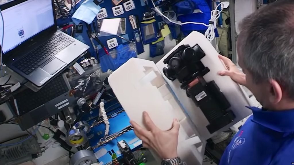 Shooting inside a space station with the Z CAM V1 Pro :. Picture: TIME