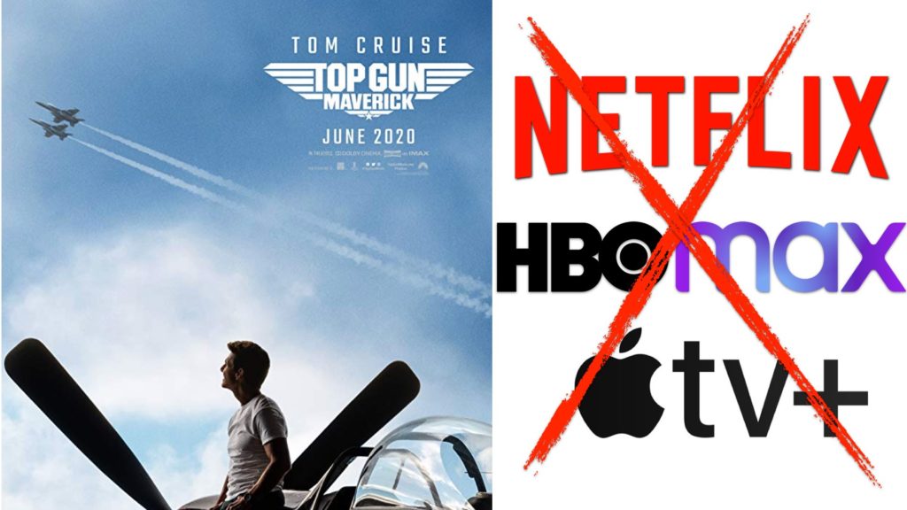 Top Gun: Maverick Says NO to Streaming Services