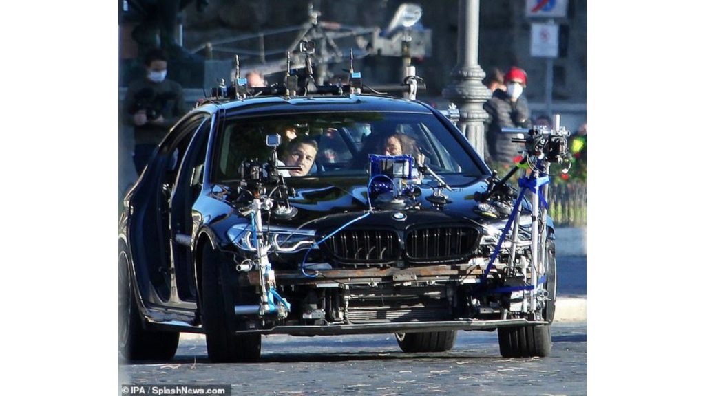 BTS of Mission: Impossible 7. Z CAM cameras are attached to the vehicle