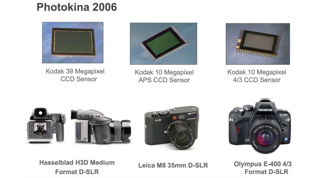 Kodak deck in Photokina 2006. Picture: Kodak