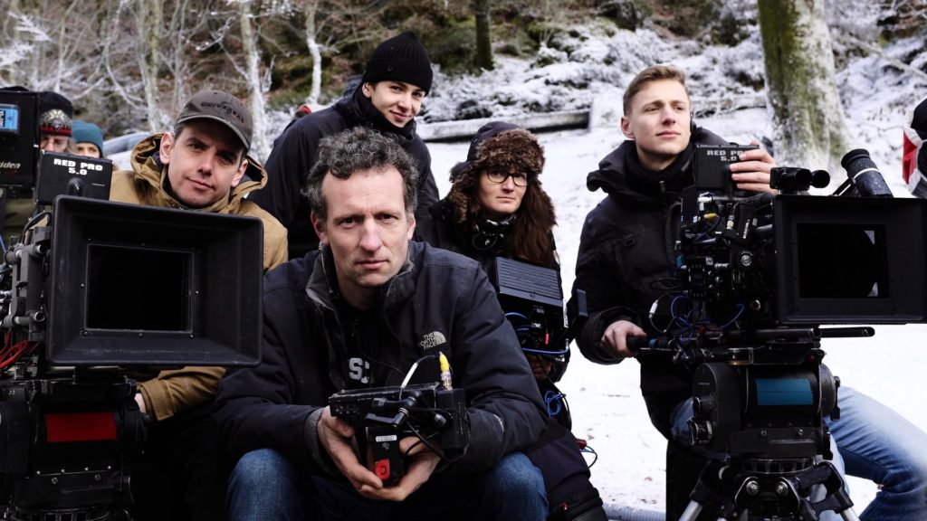 The camera department photo at the set of Vals, all friends.